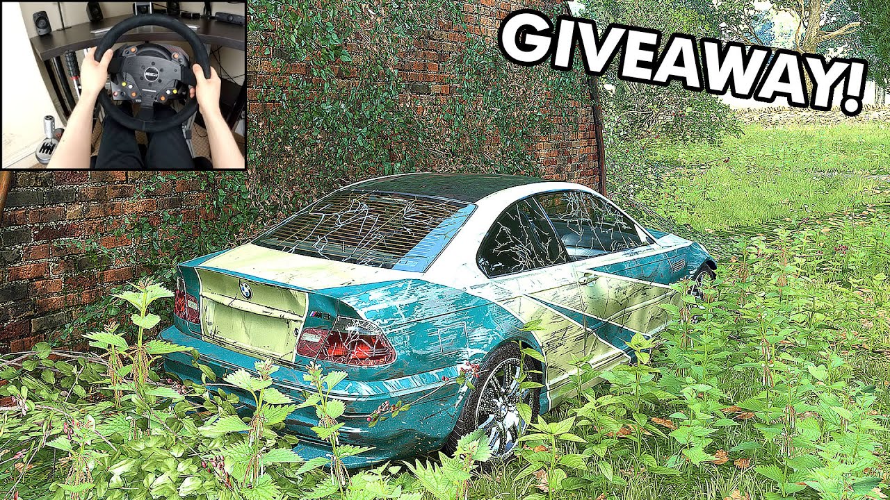 Rebuilding NFS BMW M3 GTR (GIVEAWAY) - Forza Horizon 4 (Steering Wheel + Shifter) Gameplay