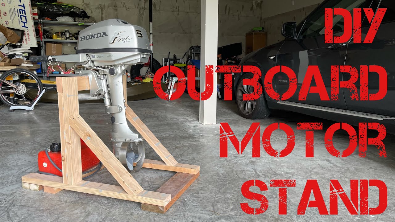 DIY Outboard Motor Stand