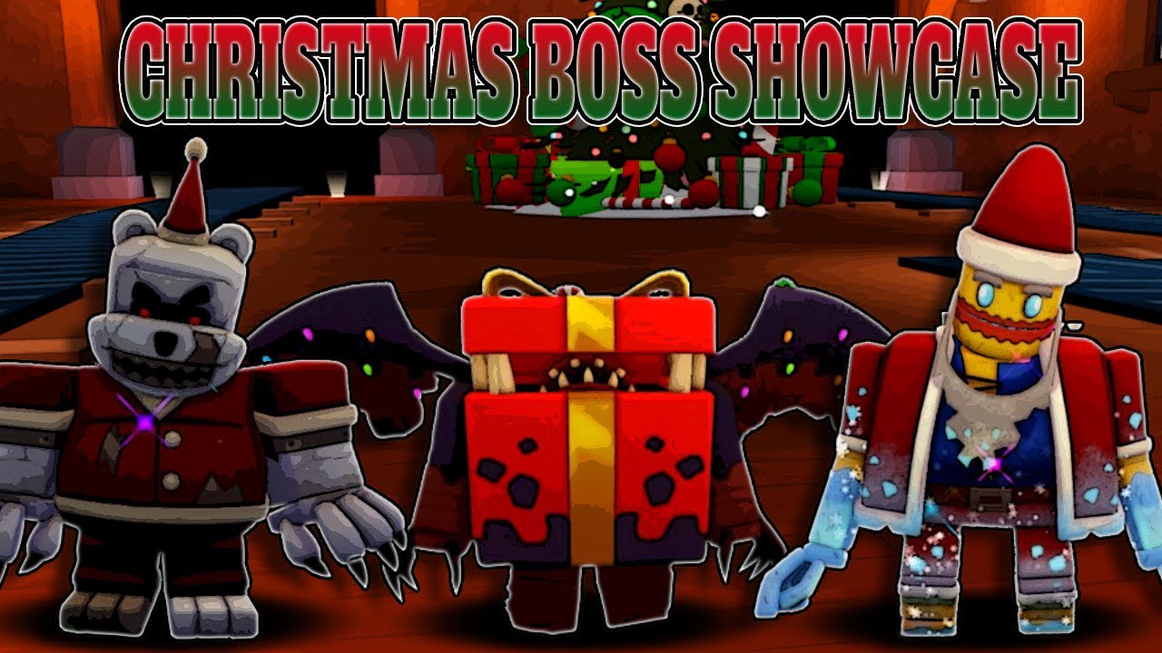 SHOWCASING ALL *NEW* CHRISTMAS BOSS UNITS!! (THE HOUSE TD)