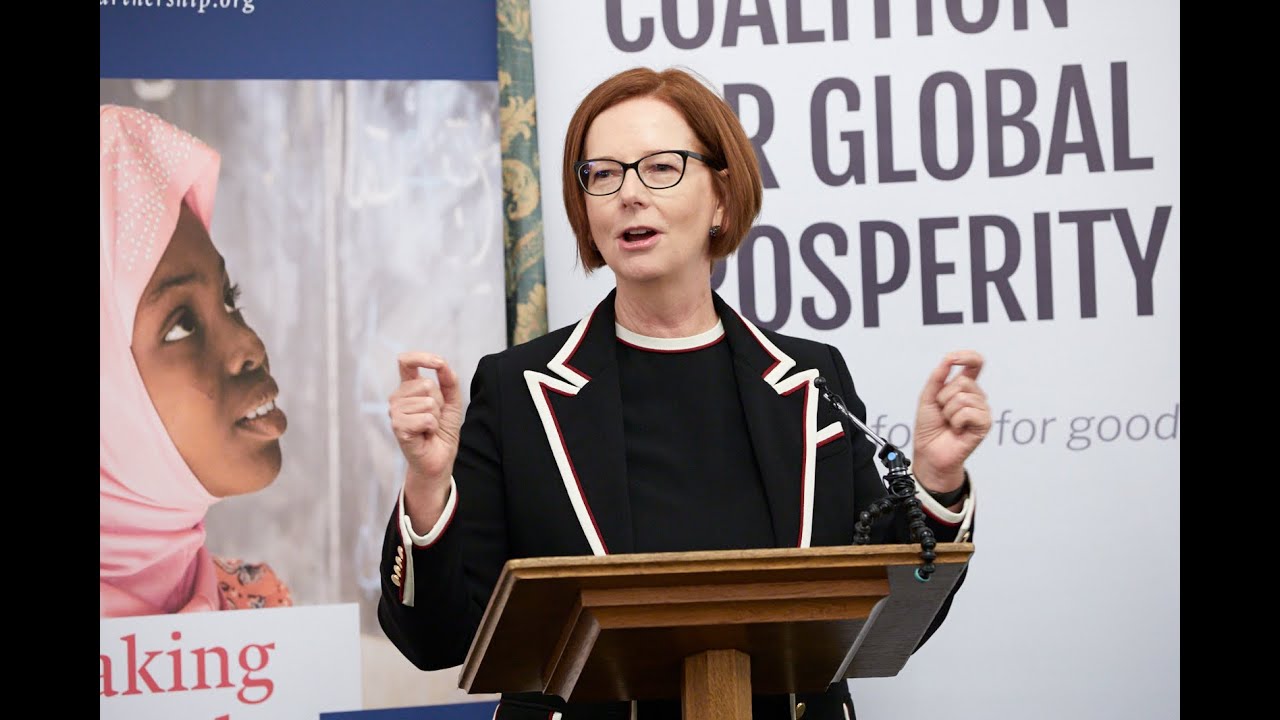 Julia Gillard on the Importance of British Leadership in Girls Education