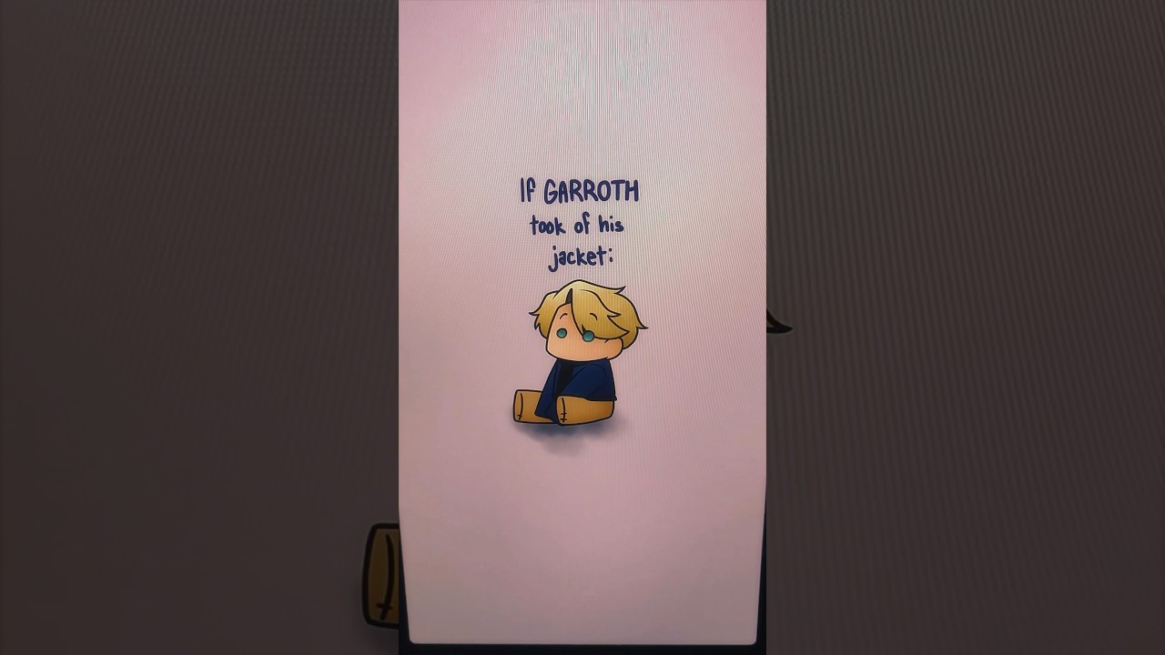 If Garroth Took Off His Jacket | MyStreet Fanart #shorts #aphmau