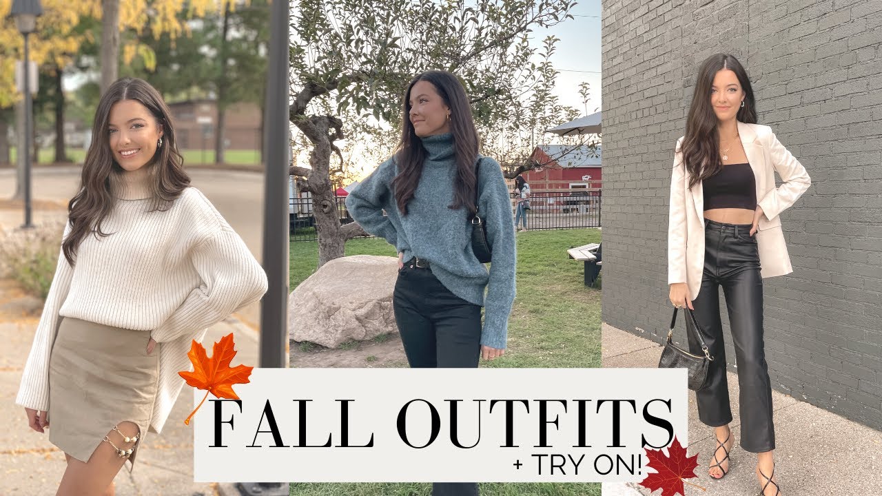 6 Fall Outfit Ideas + Try On!