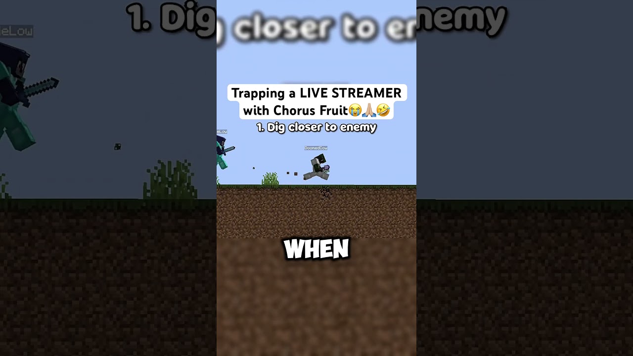 This TRAP IS actually 200 IQ 🧠🧠🧠 #minecraft #fyp