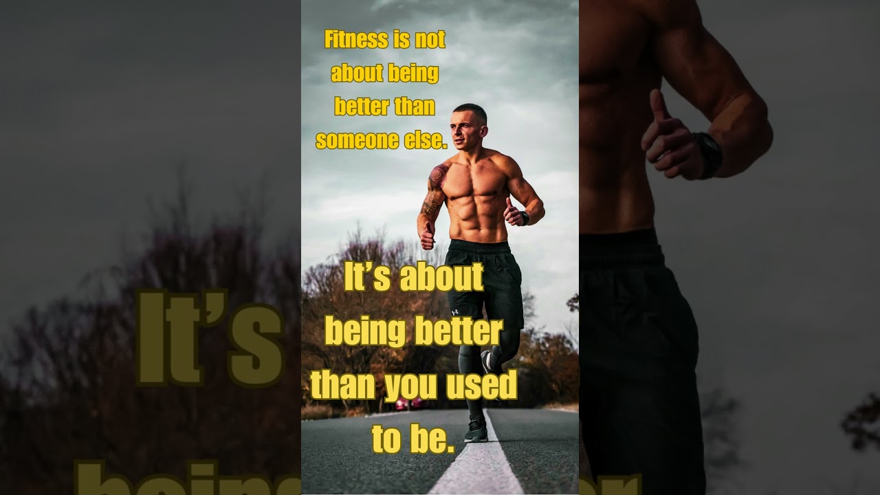 Your Fitness Journey: Becoming Better Than You Used to Be #shorts #PersonalProgress