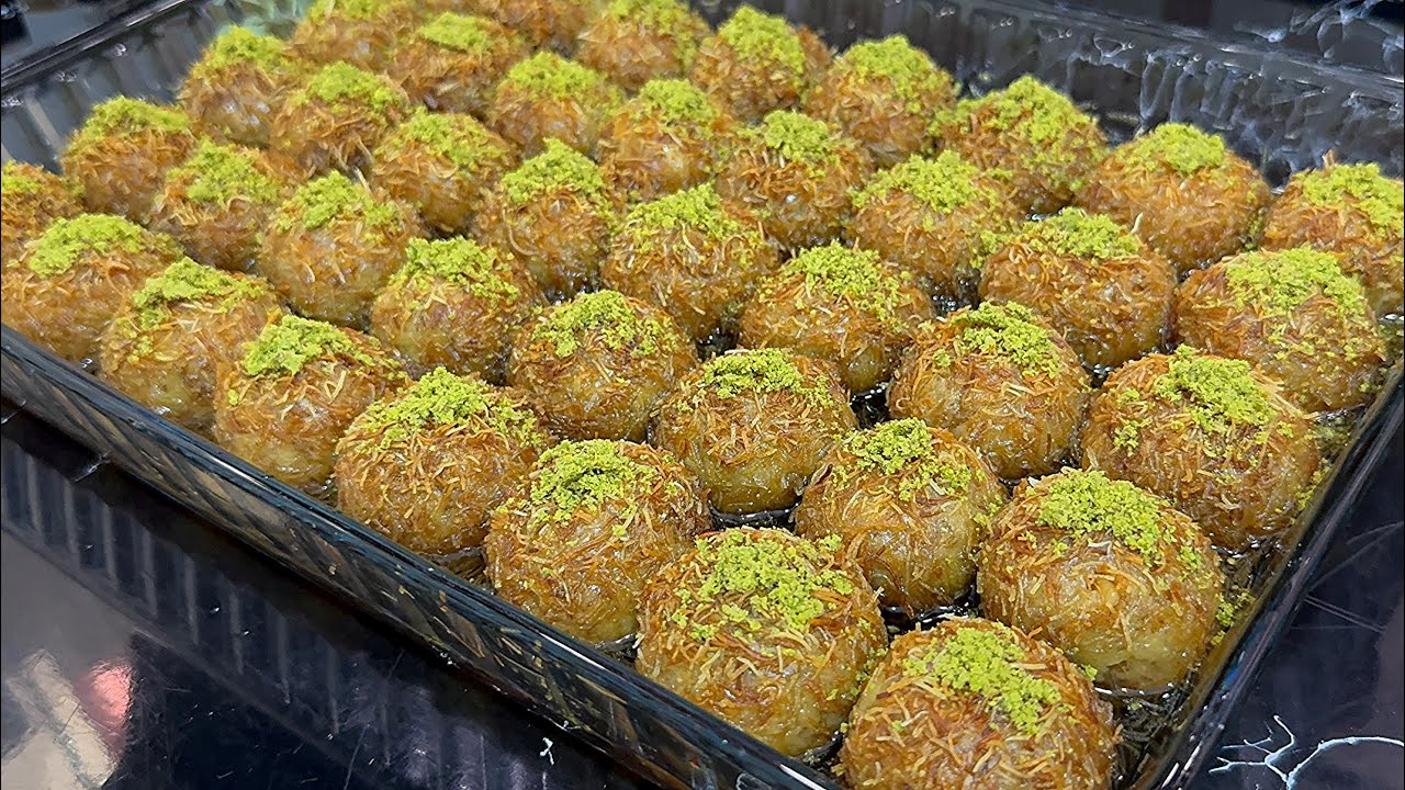 BAKLAVA TADINDA KIYIR KIYIR KADAYIF PARE TARIFI💯￼ ISTER IFTARA ISTER BAYRAMA KOLAY LEZZETLI TATLI