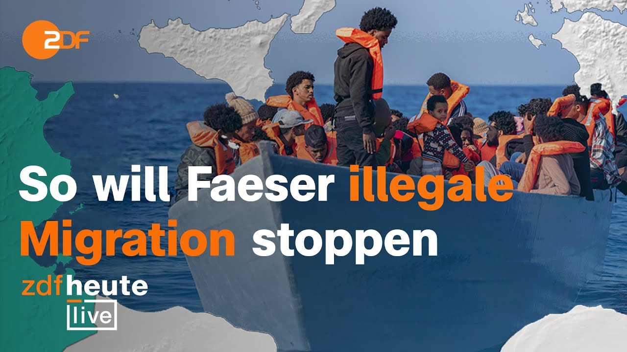 Fl&uuml;chtlingsdeal: Soll Tunesien Europa jetzt abschirmen? | ZDFheute live