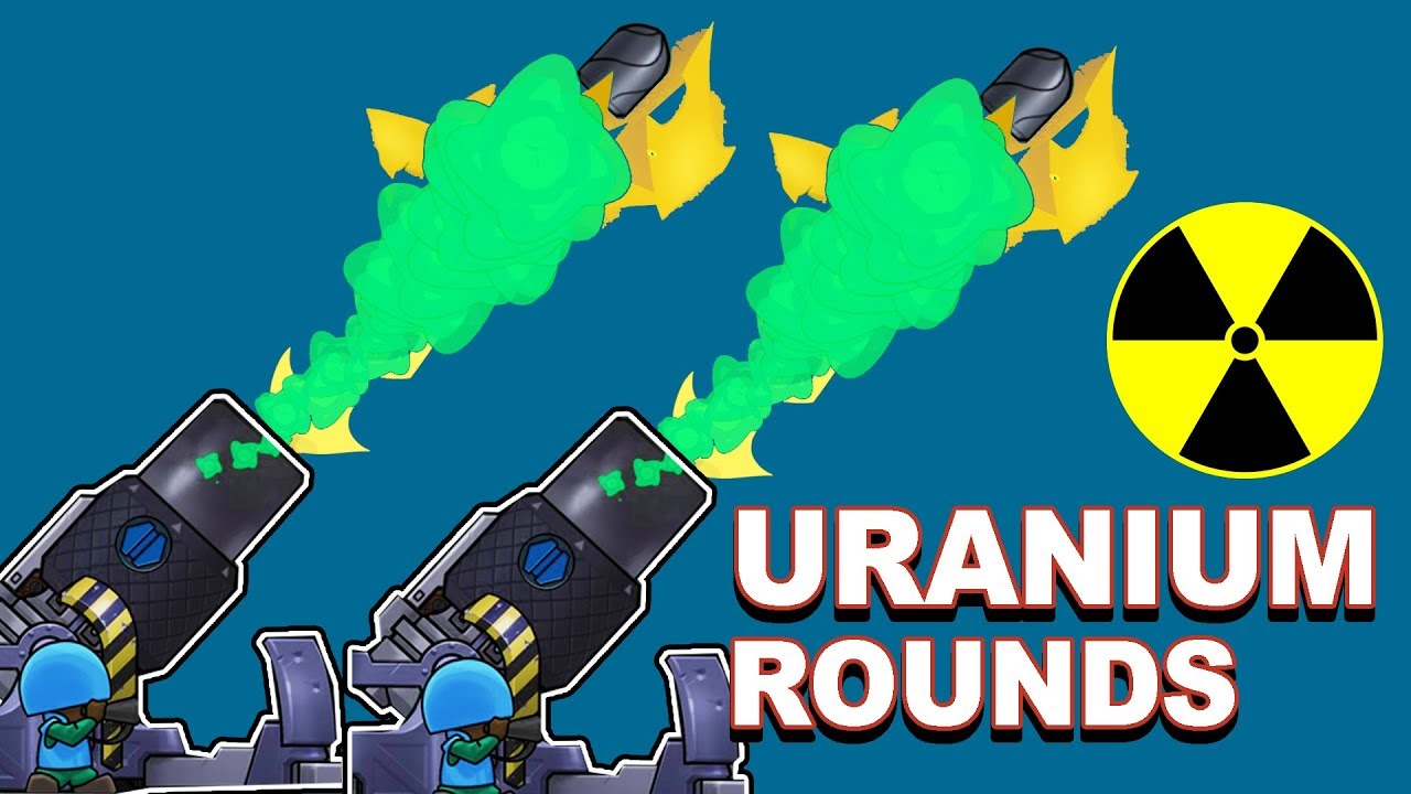 USING DEPLETED URANIUM ROUNDS TO MELT ENEMY FORTS IN FORTS MOONSHOT