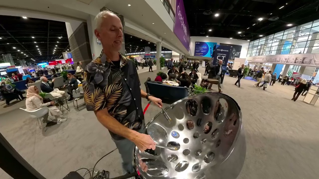 Cantina Band from Star Wars cover on Steel drums in Chicago by Kent Arnsbarger
