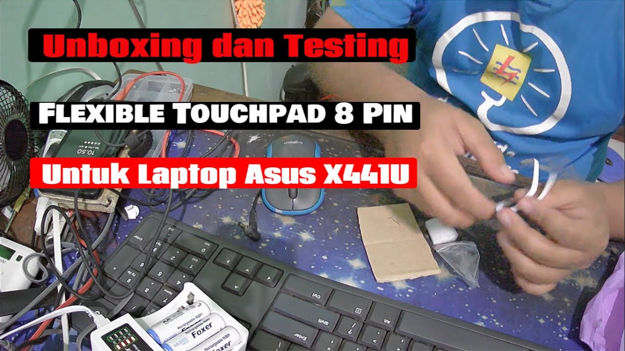 Unboxing dan Testing Flexible 8 Pin Touchpad Asus | Untuk seri Asus X441U Pilih yang 2 Way (2 Arah)
