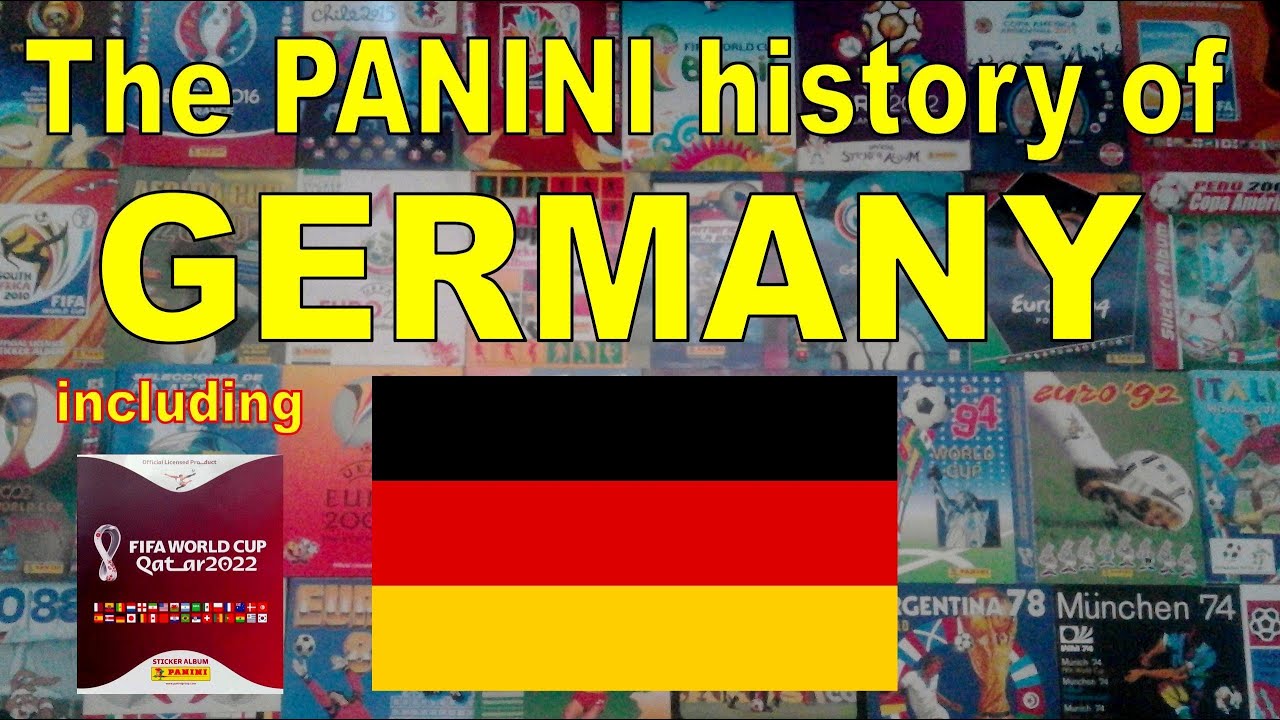 The Panini history of Germany (Men's Soccer Team) Update 2022