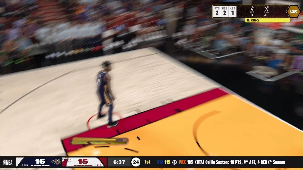 NBA 2K26 Pelicans rebuild year 8 game 26 pelicans heat