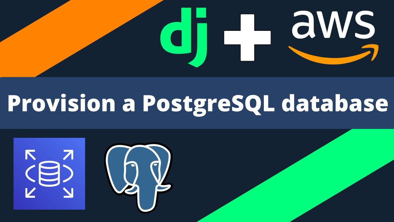 Подготовка базы данных PostgreSQL на AWS для Django