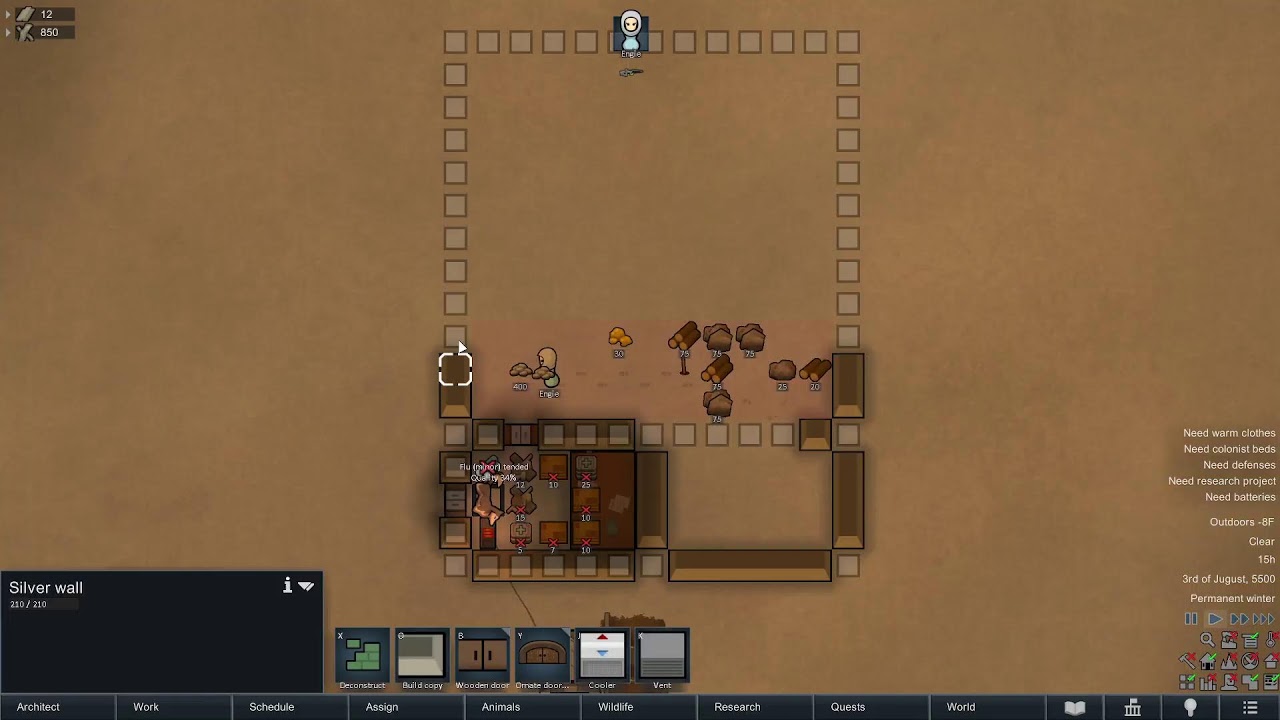 RimWorld SEA ICE 500% THREAT