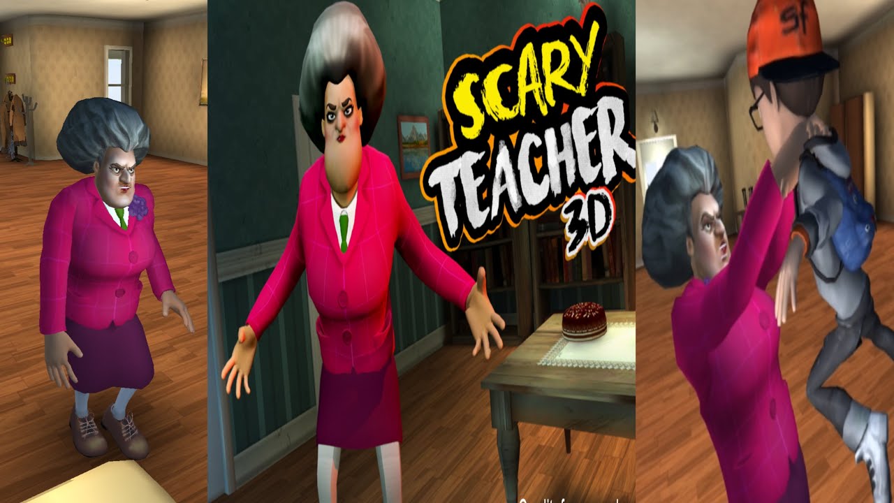 Miss T ki Masti aur Meri Toh Watt Lag Gayi 😂😱 | Scary Teacher 3D 🔥 