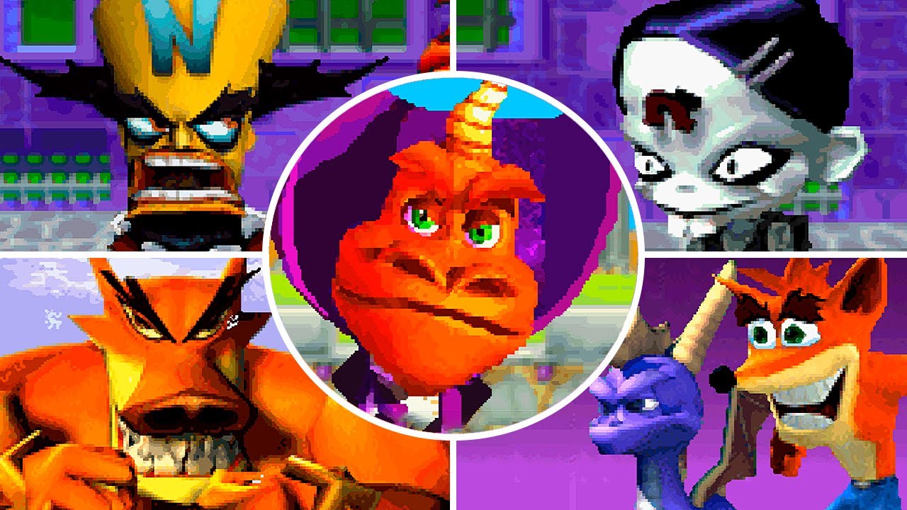 Crash Bandicoot Purple: Ripto's Rampage - All Bosses & Ending | 4K 60FPS