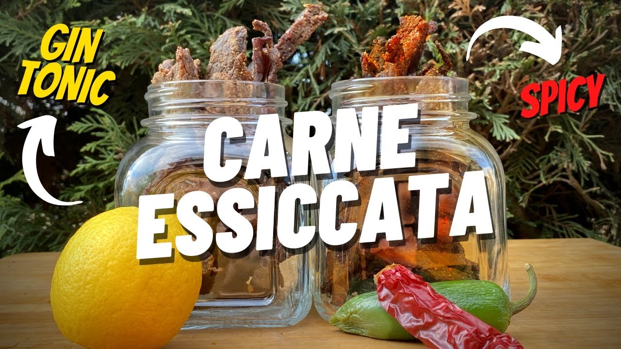 Come fare la Carne Essiccata Beef Jerky - BBQ 🔥