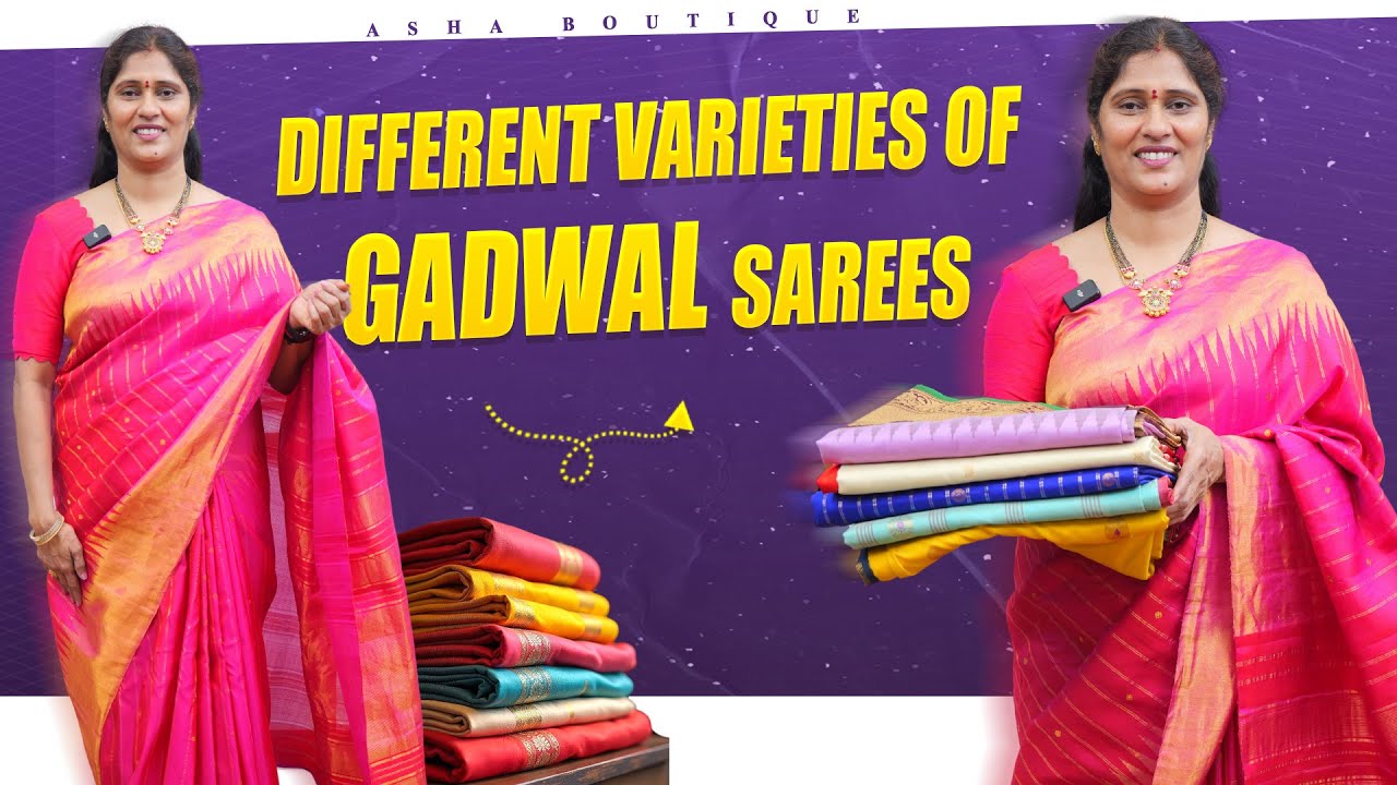 Designer Pure Gadwal Handloom pattu saree’s | Wedding Special | Part 3