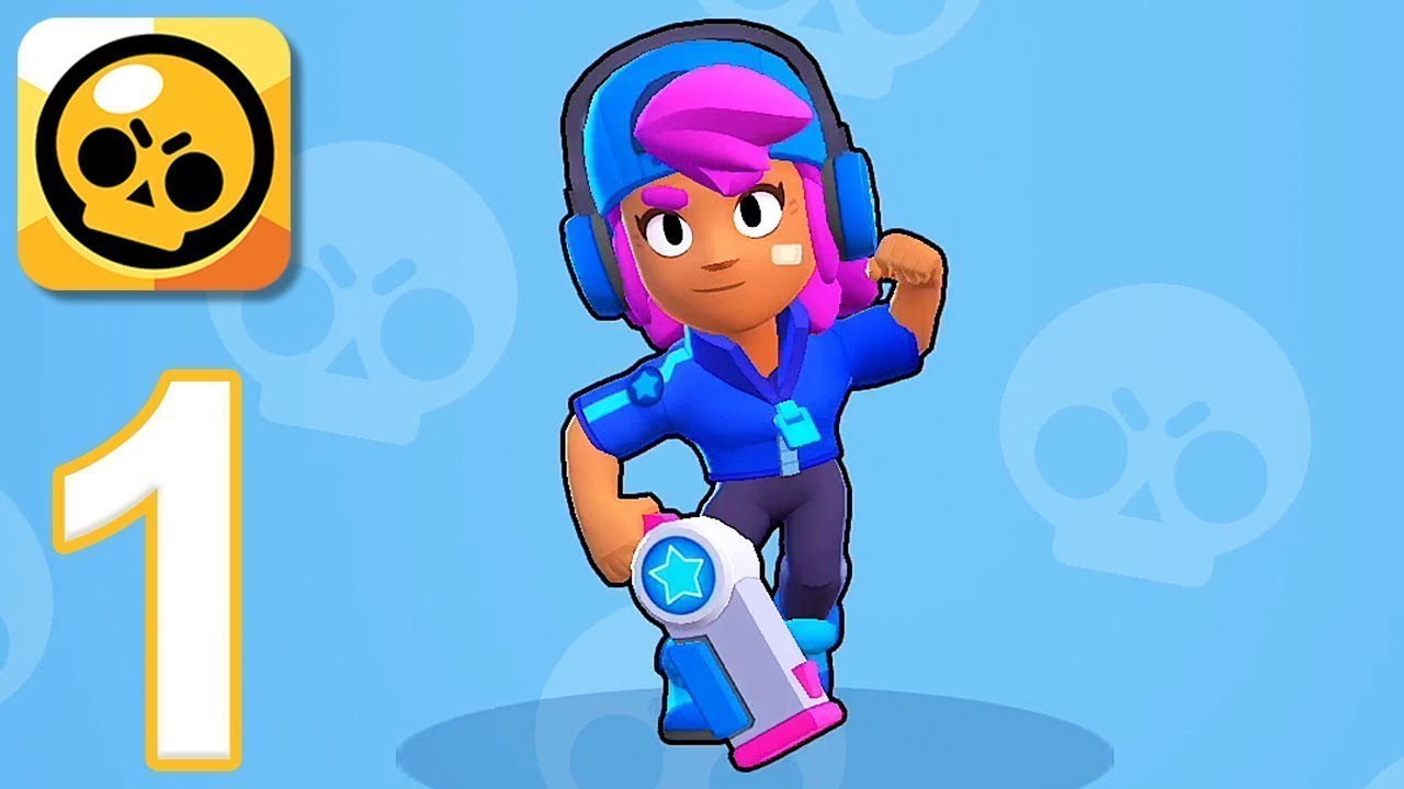 Brawl Stars - Gameplay Walkthrough Part 1 - Shelly Gem Grab (iOS, Android)