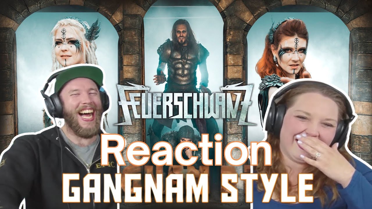 K-POP AND METAL TOGETHER! | FEUERSCHWANZ - Gangnam Style (PSY Cover) REACTION