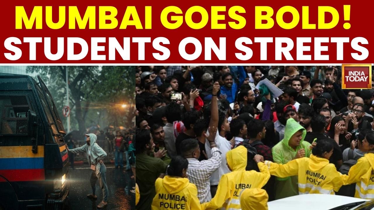 CJP Protest: Mumbai Student Detained Over Social Media Reel | MNS Backs Paper Leak Protests