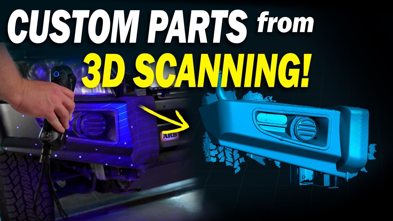Making parts for my car using the Creality Raptor Pro 3D Scanner!