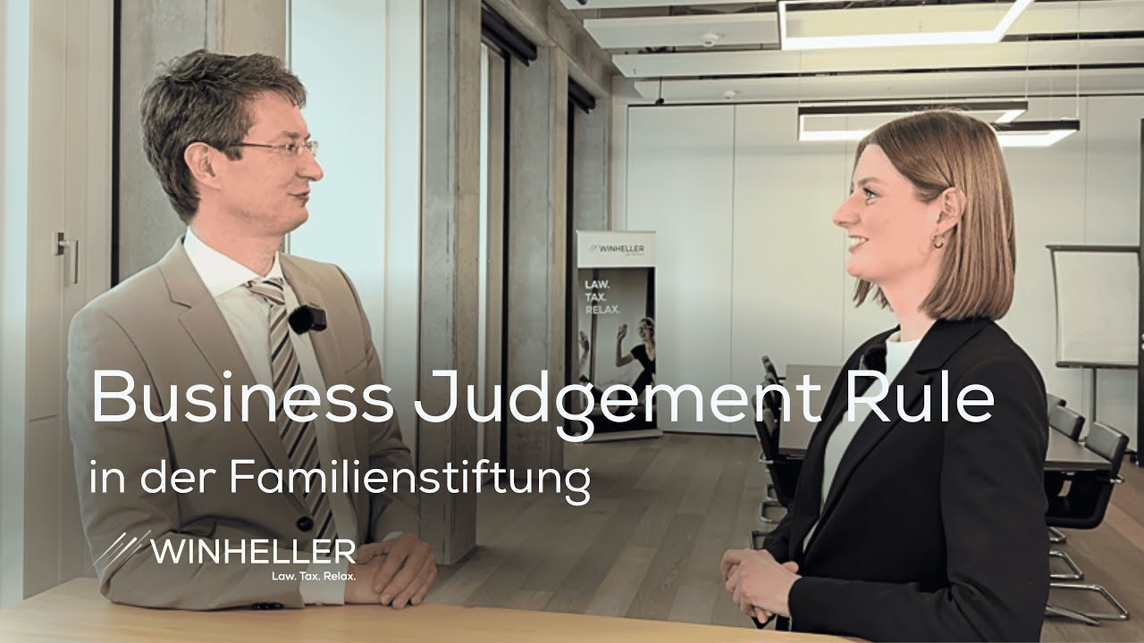 Familienstiftung und Haftungsrisiken | Wie die Business Judgement Rule schützt