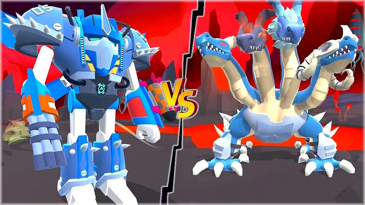 MECHANGELION Robot Fighting - Gameplay Boss Fight, New Update! Ep 1