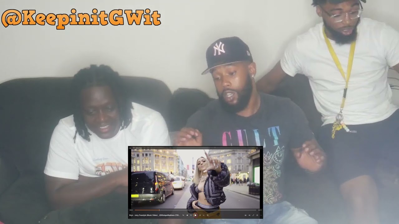 American From NY Reacts to Bryn - Juicy Freestyle (Music Video)