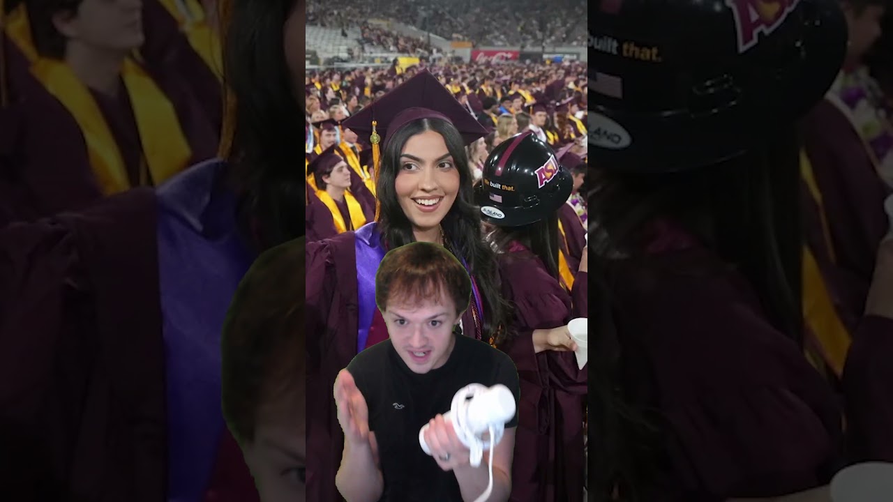 AI Ruins Students Graduation Ceremony #shorts