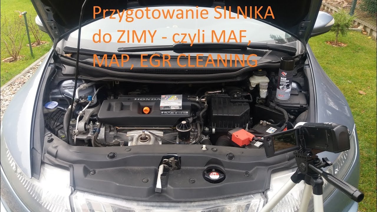 Przygotowanie Silnika do Zimy - Świece, Czyszczenie Przepływomierza (MAF), EGR, MAP Sensor'a