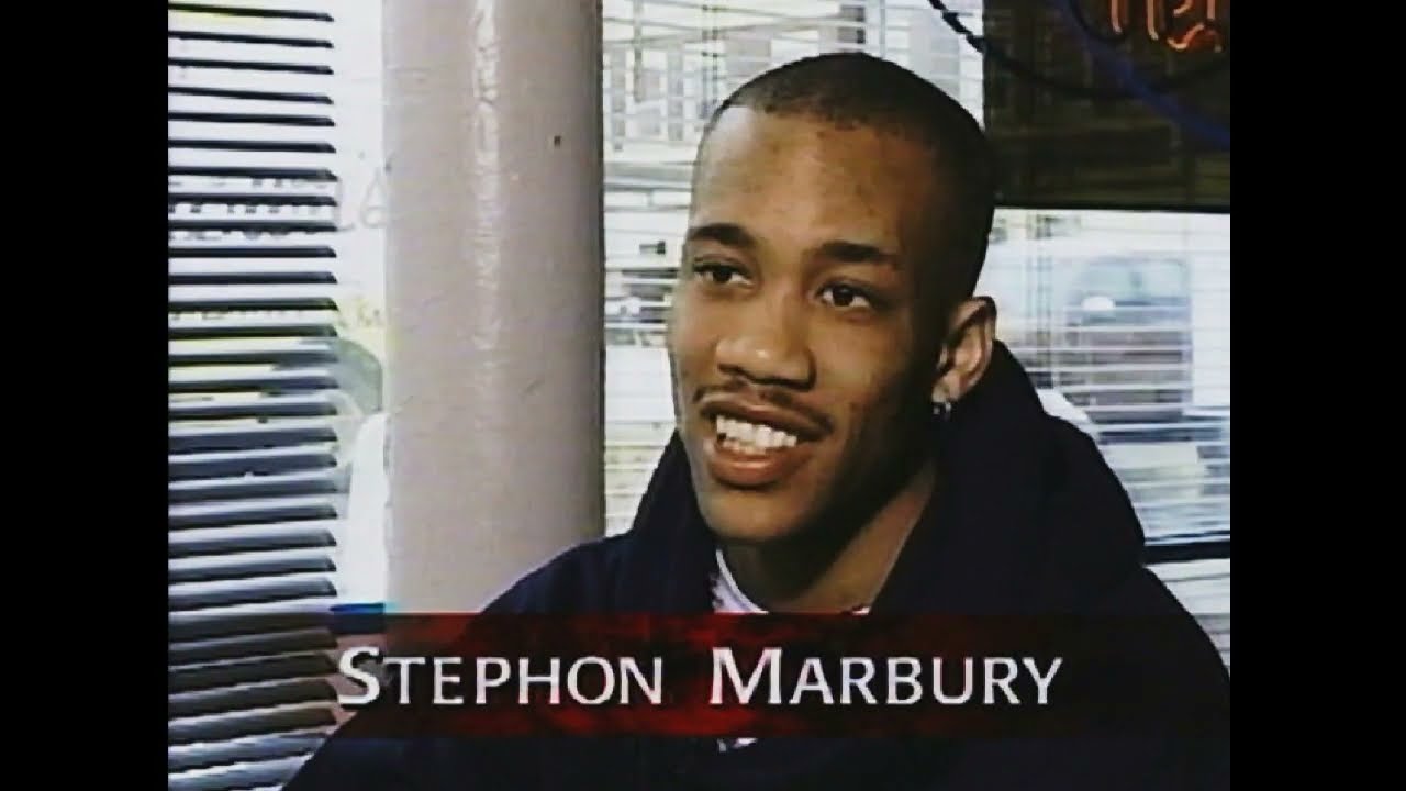 Allen Iverson vs Stephon Marbury Rare Early Career Clips