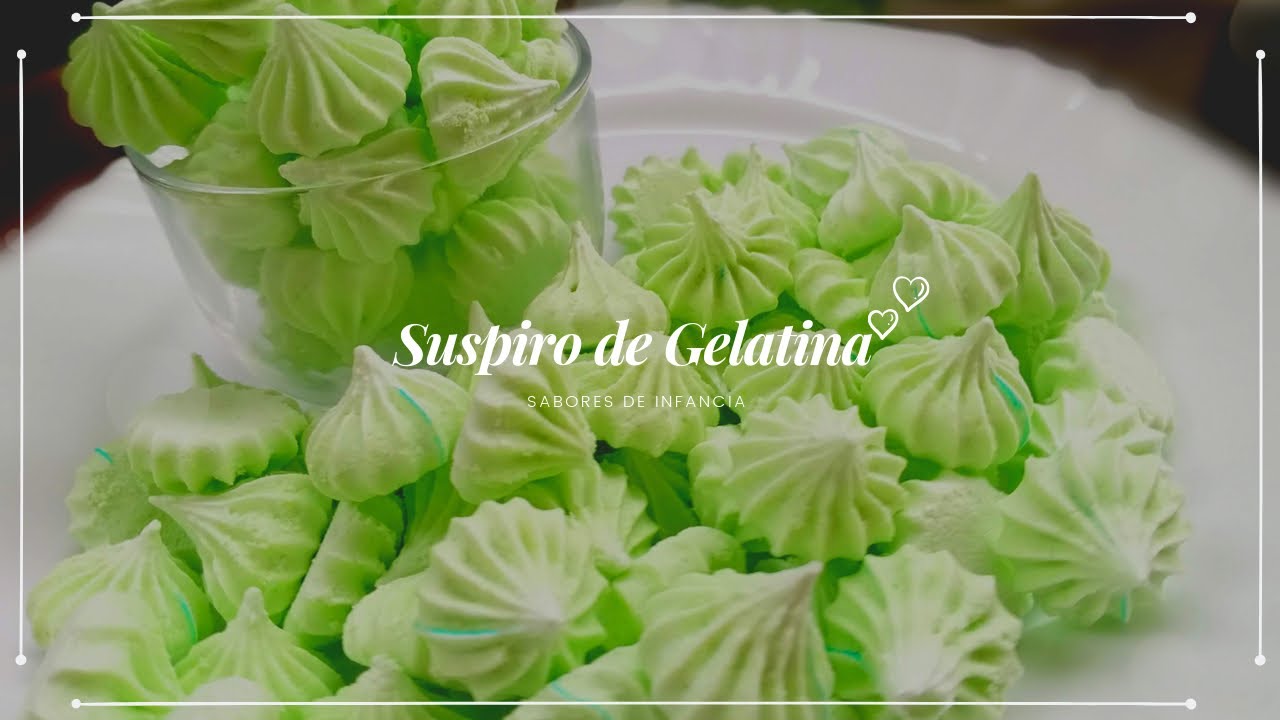 SUSPIRO FÁCIL DE GELATINA