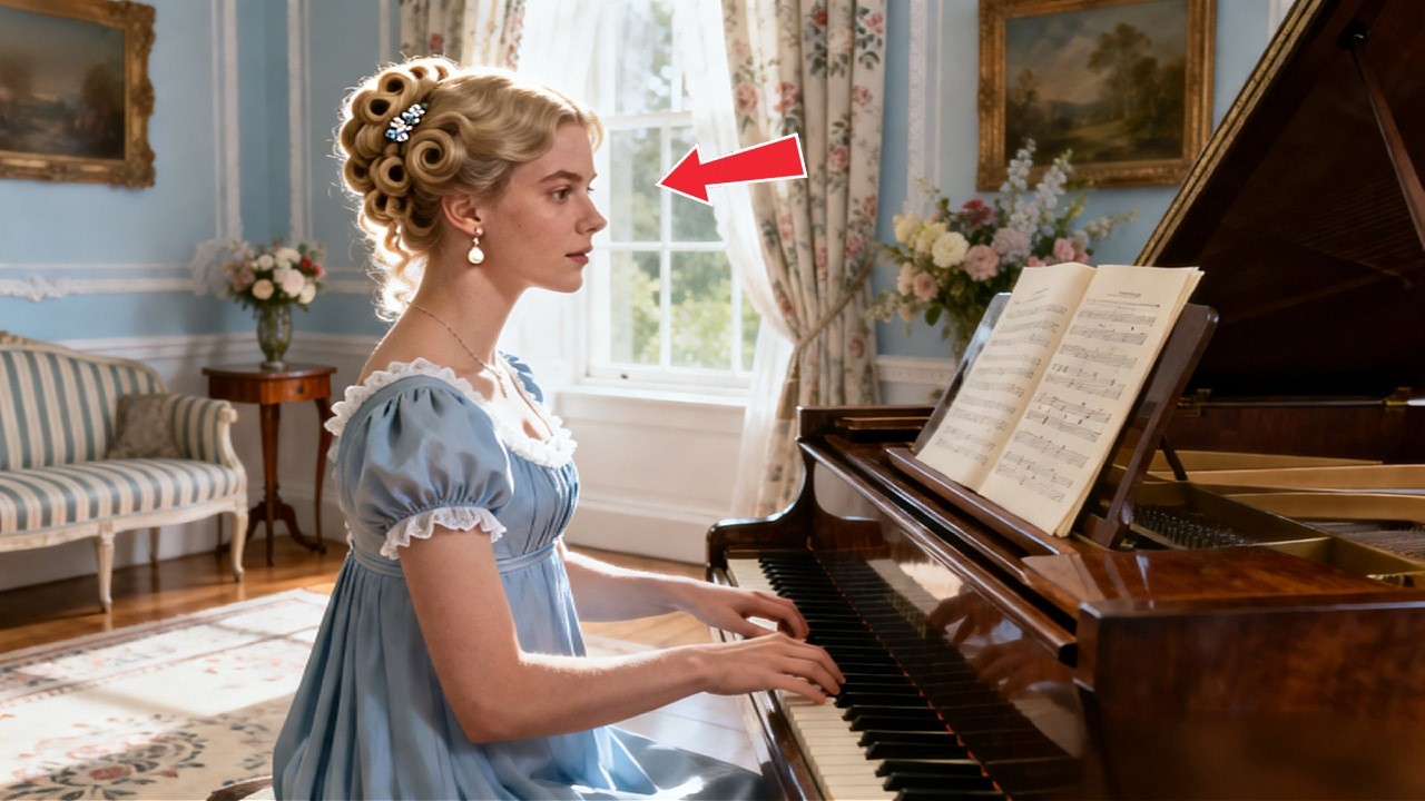 💔🎶 HE NEVER SPOKE TO HIS WIFE — UNTIL THE DUKE HEARD HER SINGING TO THEIR UNBORN CHILD