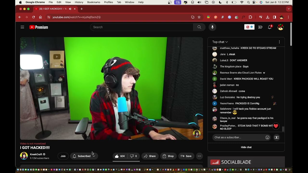 @KreekCraft plays old intro song