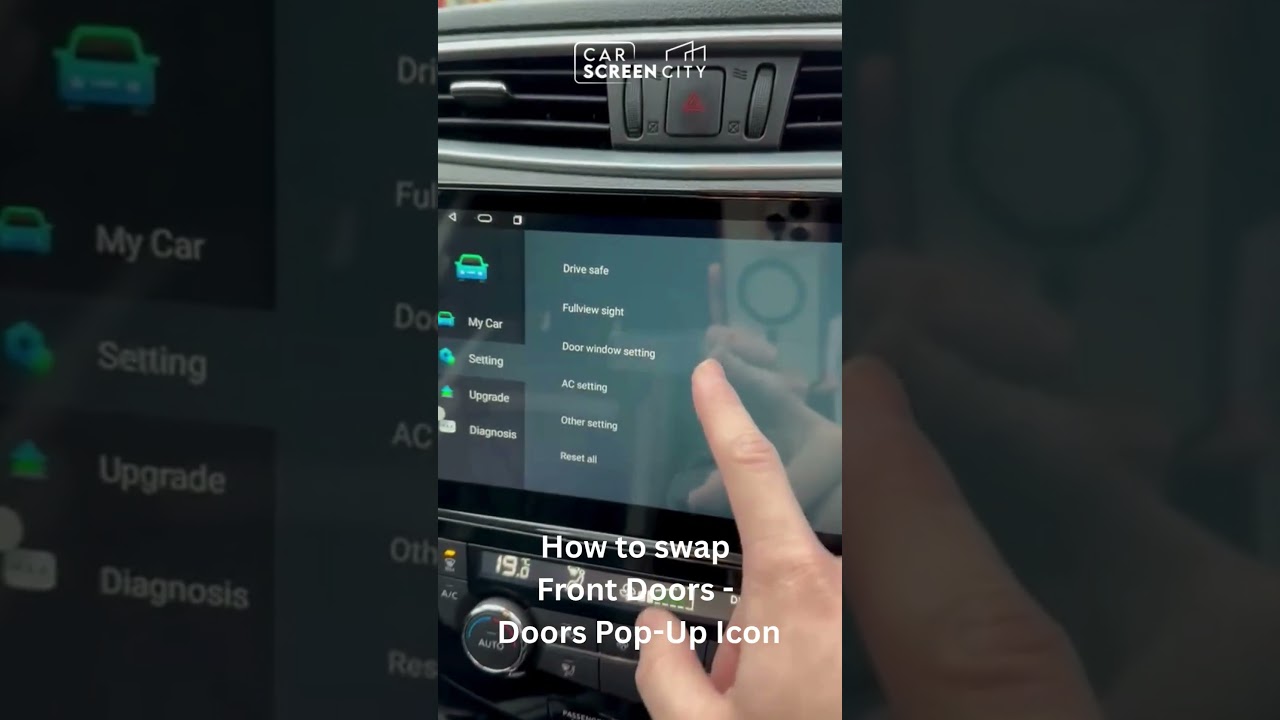 How to swap Front Doors - Doors Pop-Up Icon!🚪🚗 #carfix #diy #shorts  #automobile  #carscreencity