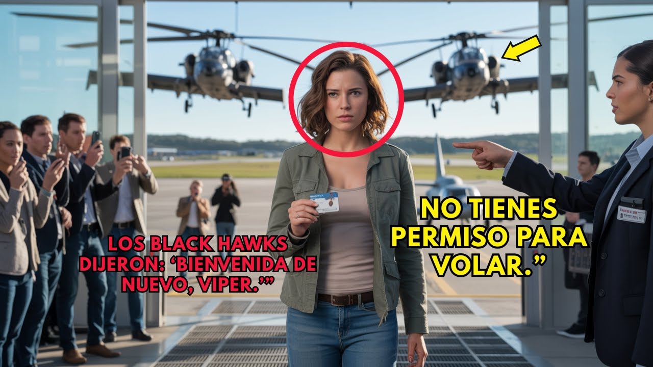 “Prohibida de por vida en cabinas; el avión cayó y Black Hawks gritaron: ‘¡Encuéntrenla, YA!’”