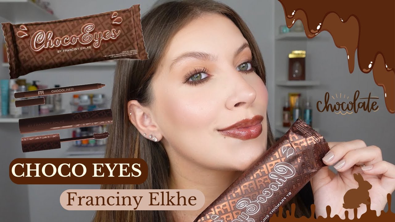 LANÇAMENTO CHOCOEYES FRANCINY EHLKE 🍫🤎 | Máscara de Cílios Marrom e Lápis Multifuncional Marrom