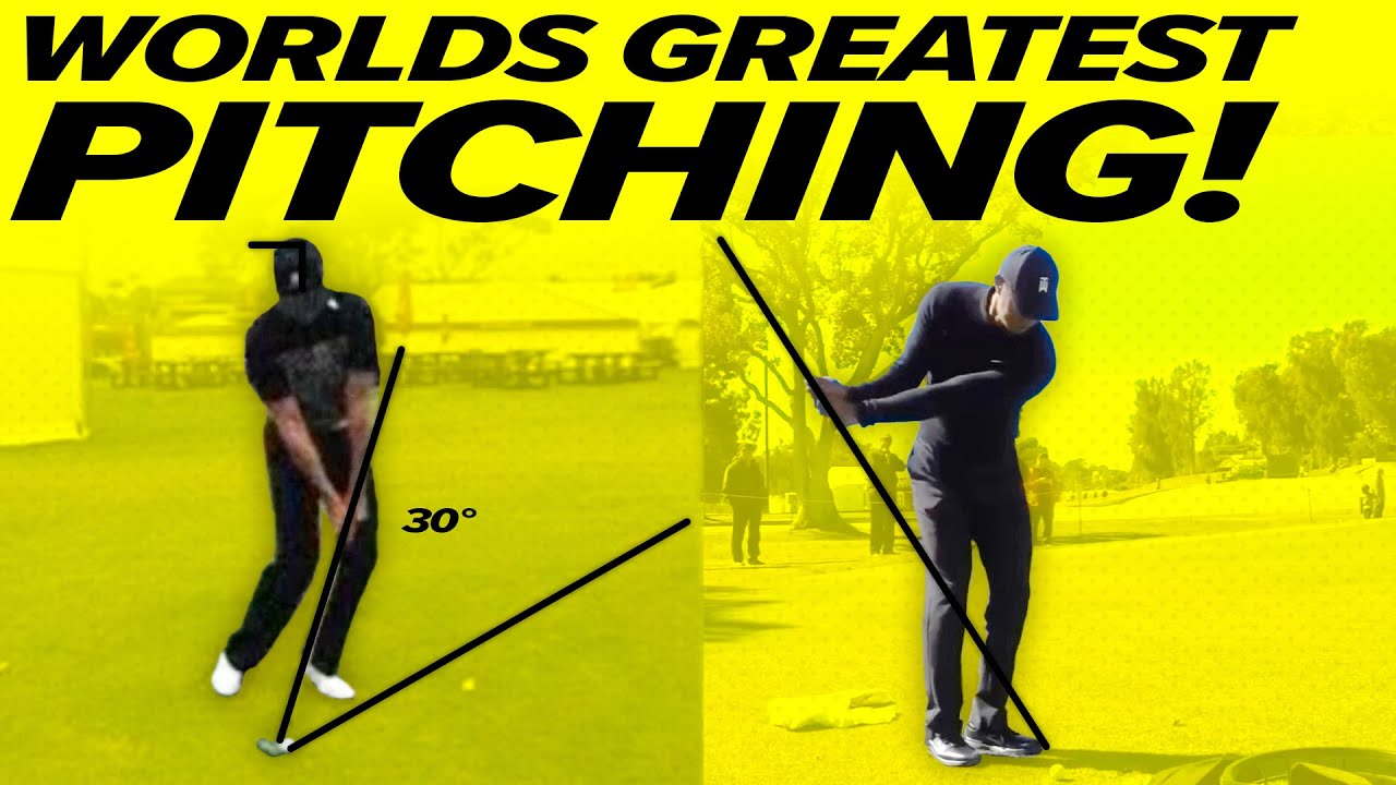 GOLF: Pitching Technique - How to Pitch! - Tiger Woods, Jason Day, Bryson DeChambeau, Luke Donald