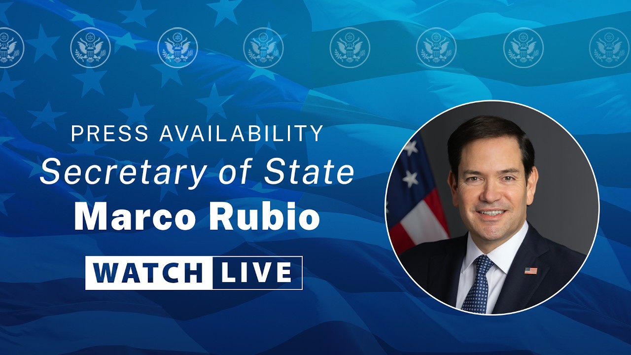 White House Press Briefing with Secretary of State Marco Rubio - 3:00 PM