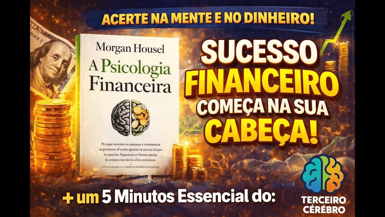 A Psicologia Financeira | Morgan Housel | Resumo Animado | Terceiro Cérebro