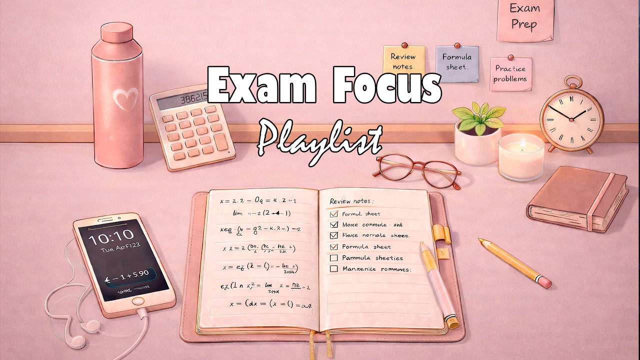 Soft Exam Focus ☕  Deep Study Session Playlist