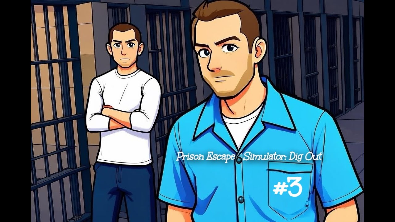 ПЕРЕВЕЛИ В ТЮРЬМУ СТРОГОГО РЕЖИМА. Prison Escape Simulator: Dig Out #3