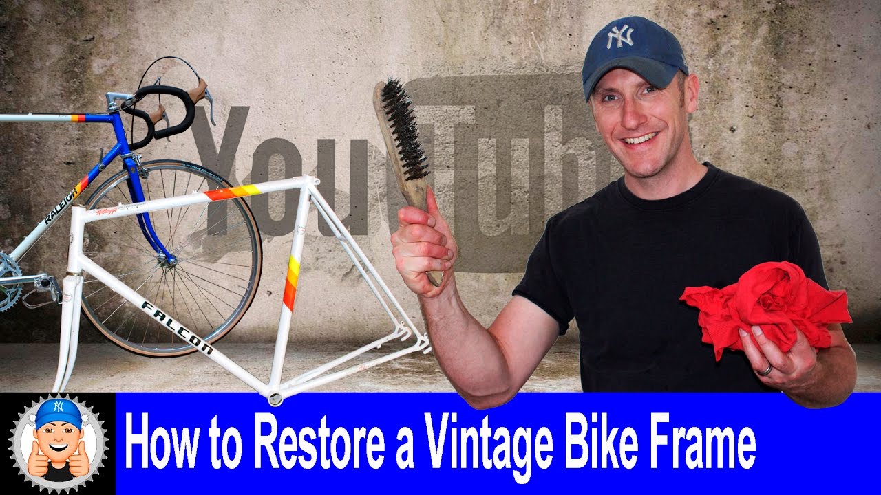 How to clean and restore a Vintage Cycle Frame