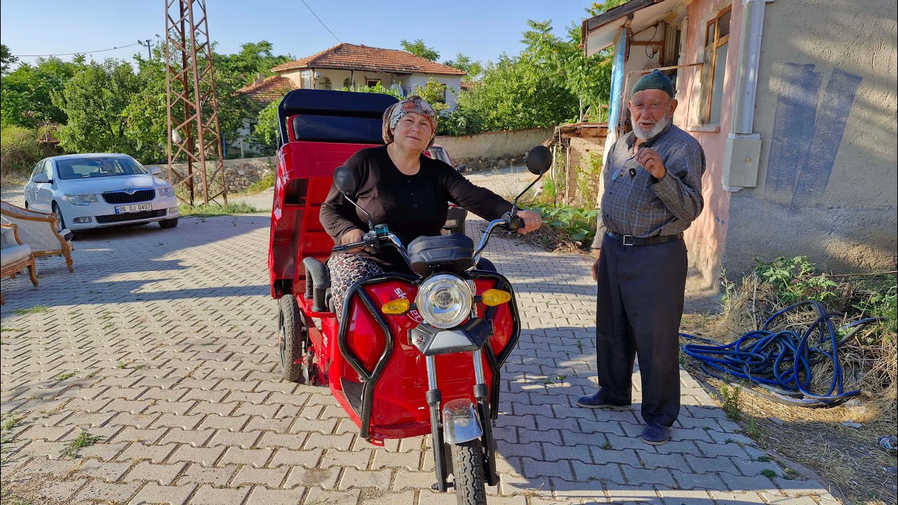 HATİCENİN KÖYÜNDEYİZ BÖYÜLERİMİZLE SOHBET VE YENİ ARABAMIZ KIRMIZI