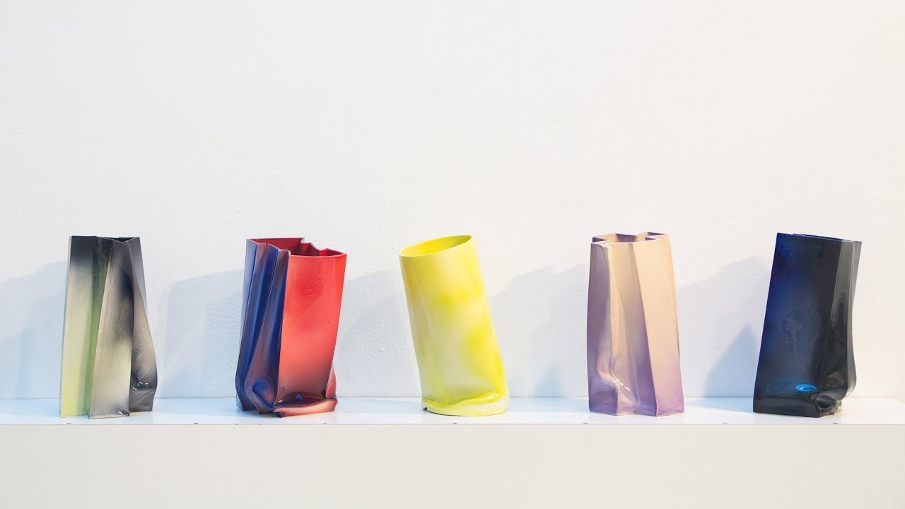 RCA graduate presents vases and furniture pieces that are partly accidental in design