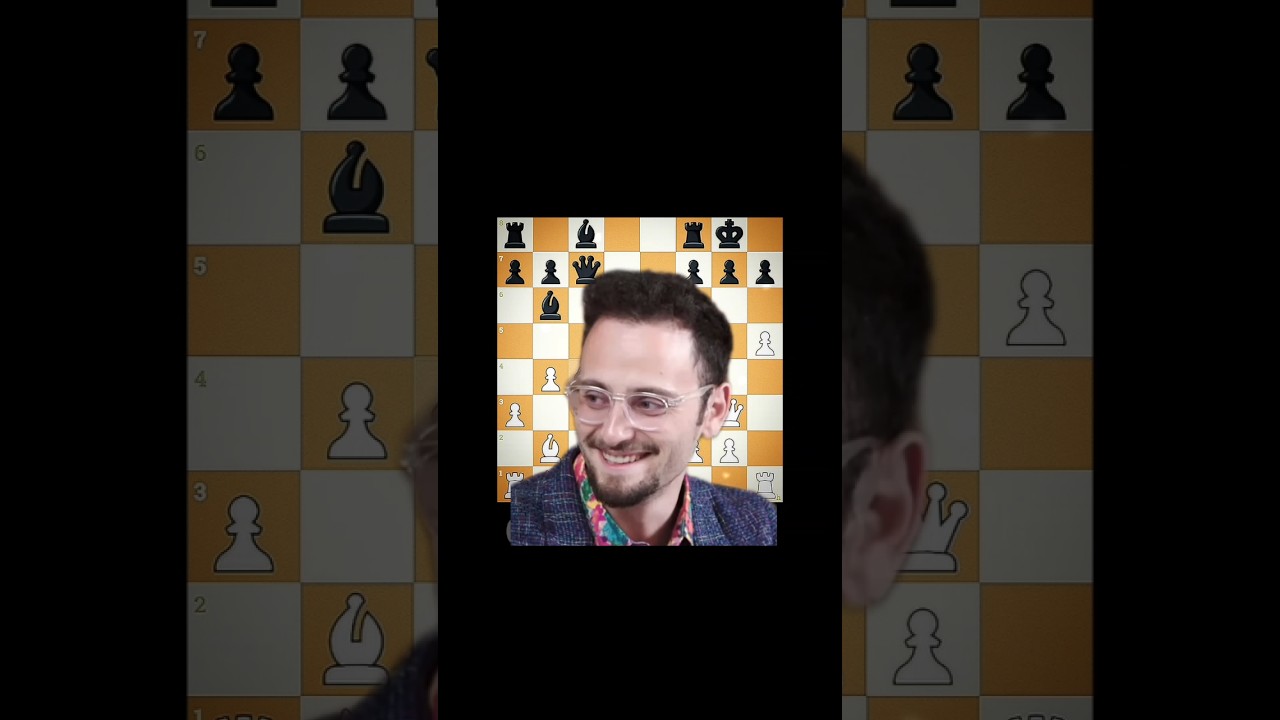 Gotham Chess brilliancy ✨🤫 #shorts #Magnus #brilliant move#viral