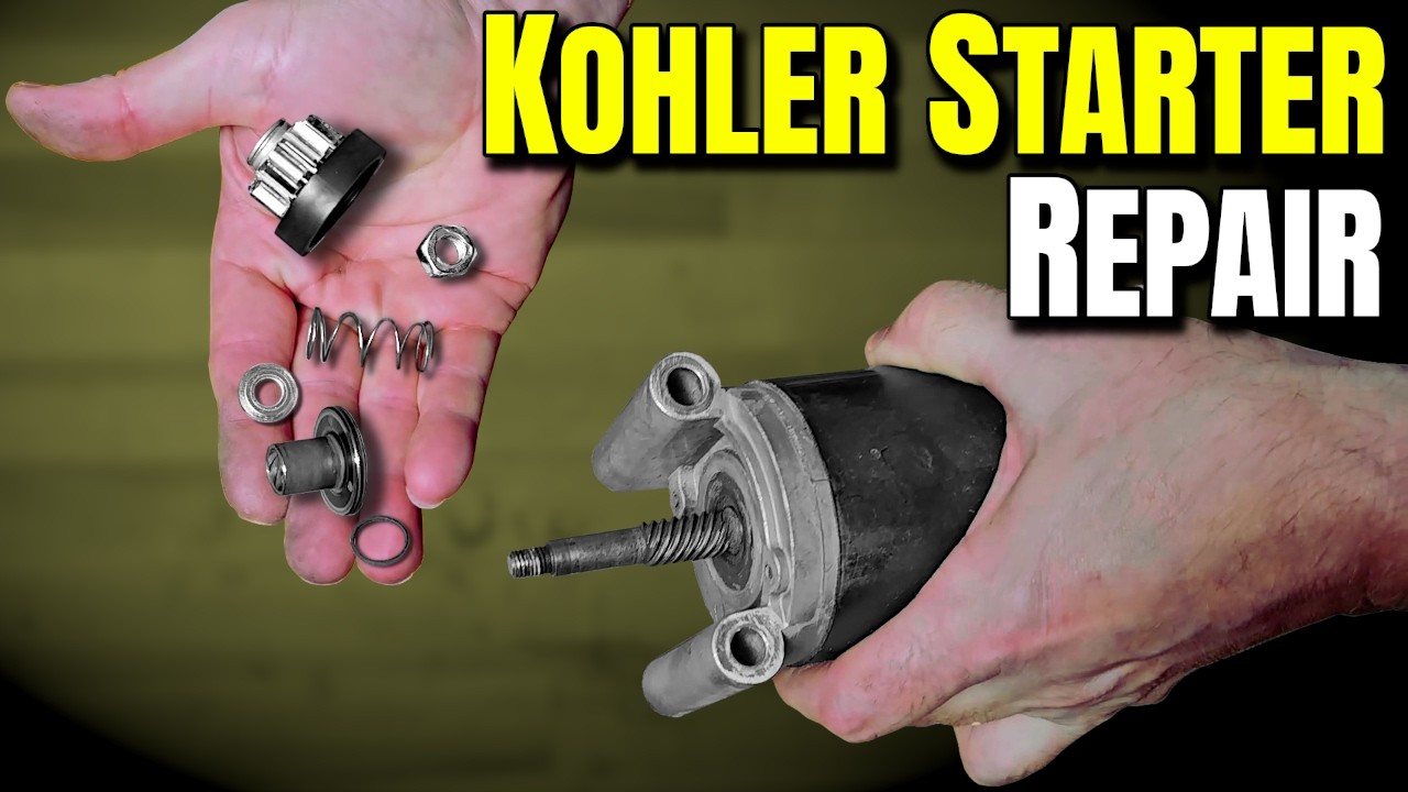 Стартер двигателя Kohler: как его починить (и сэкономить $$$)