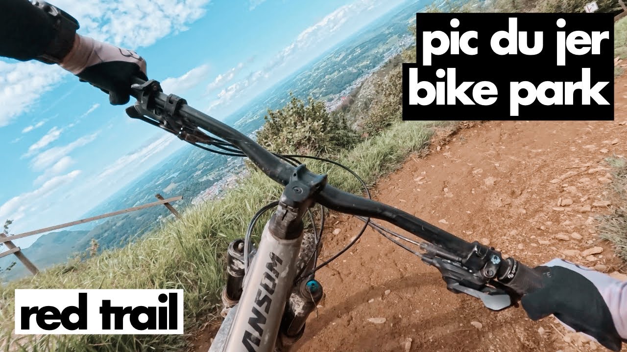 Pic du Jer Bike Park (Lourdes) | Red Trail | RAW 4K | 2024