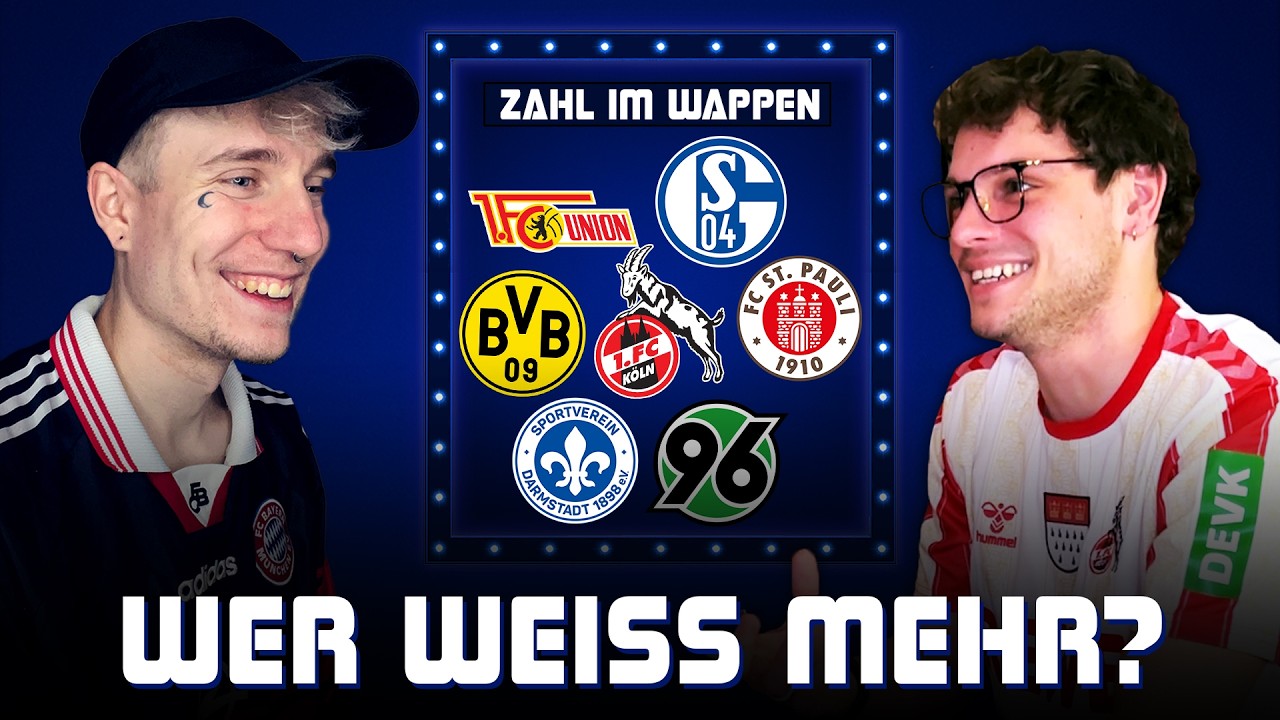 Kennt Luca Vereine mit Zahl im Wappen?! 🏆💥WER WEISS MEHR vs. @Tabaaluca