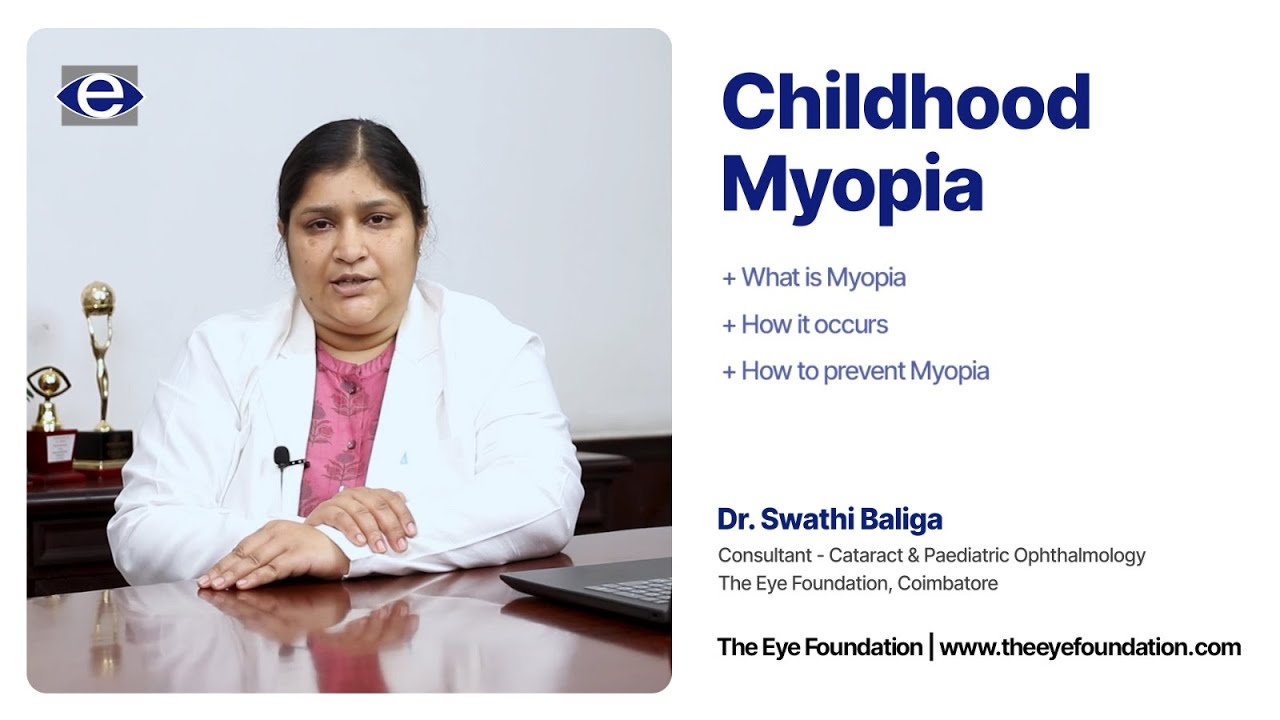 Childhood Myopia (Near Sightedness) | Myopia Treatment | The Eye Foundation | #myopiatreatment